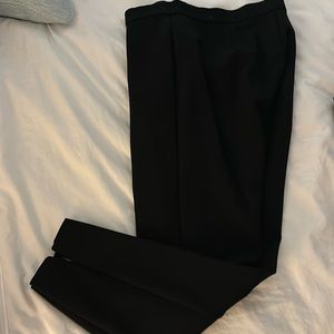 Talbots black straight leg slacks